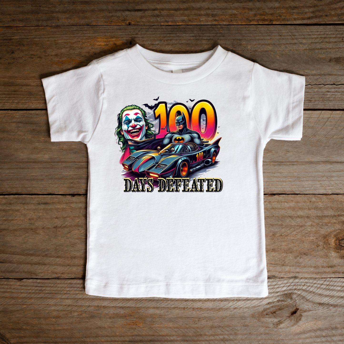 Superhero 100 Days of School Shirt