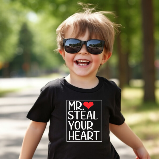 Mr. Steal Your Heart Shirt for Boys