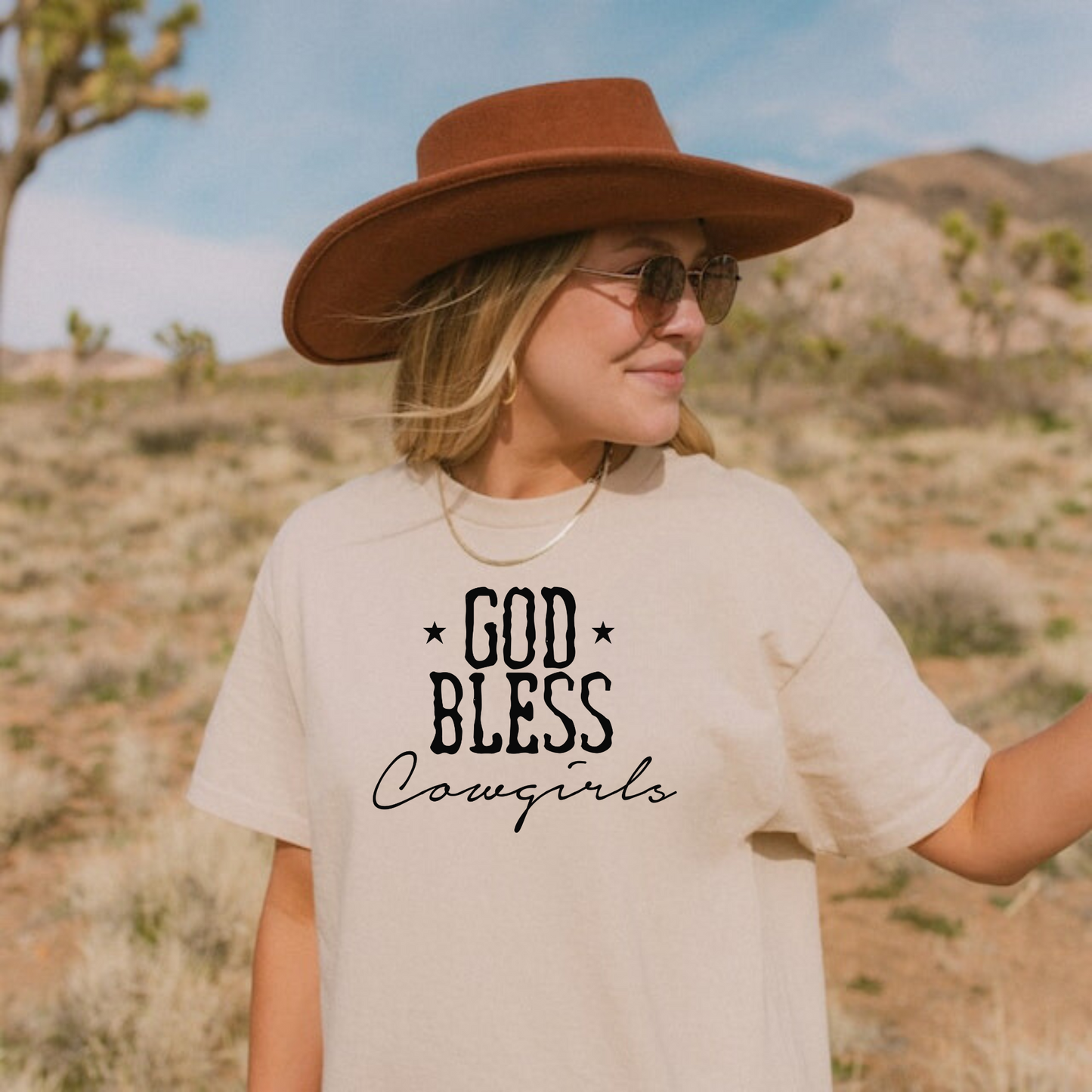 God Bless Cowgirls Shirt