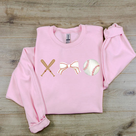 Baseball Crewneck Sweatshirt