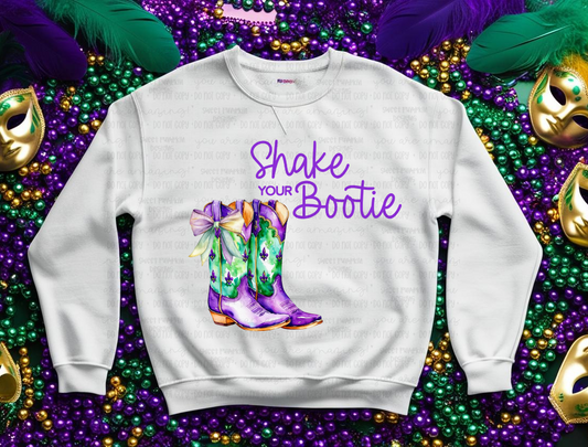 Shake Your Bootie | Mardi Gras Sweatshirt