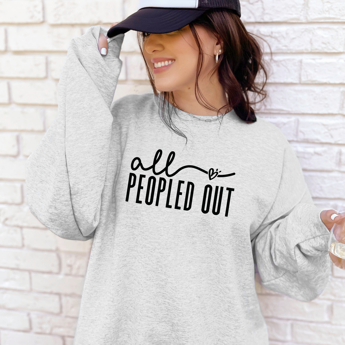 All Peopled Out Sweatshirt