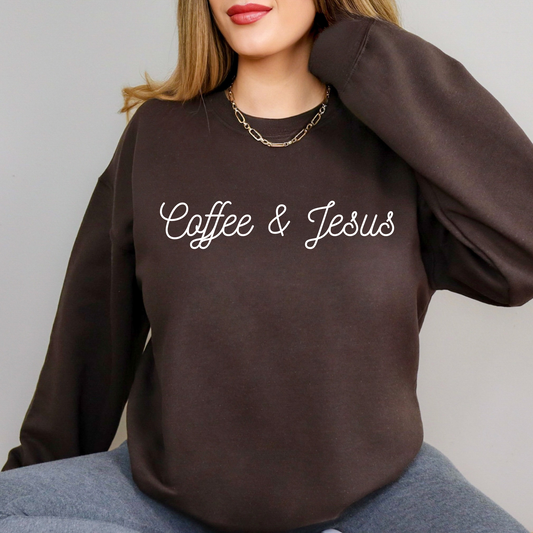 Coffee & Jesus Sweatshirt