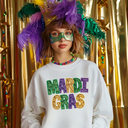 Mardi Gras Sweatshirt