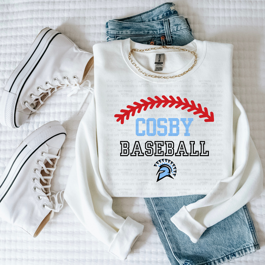 Custom Baseball Team Crewneck Sweatshirt