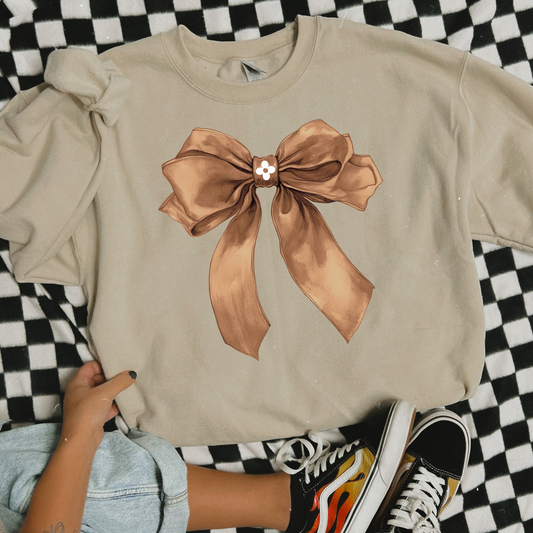 L.V. Bow Crewneck