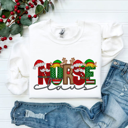 Nurse Claus | Nurse Christmas Sweatshirt