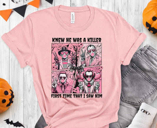 I Knew He Was A K1ller | Comfort Colors Shirt