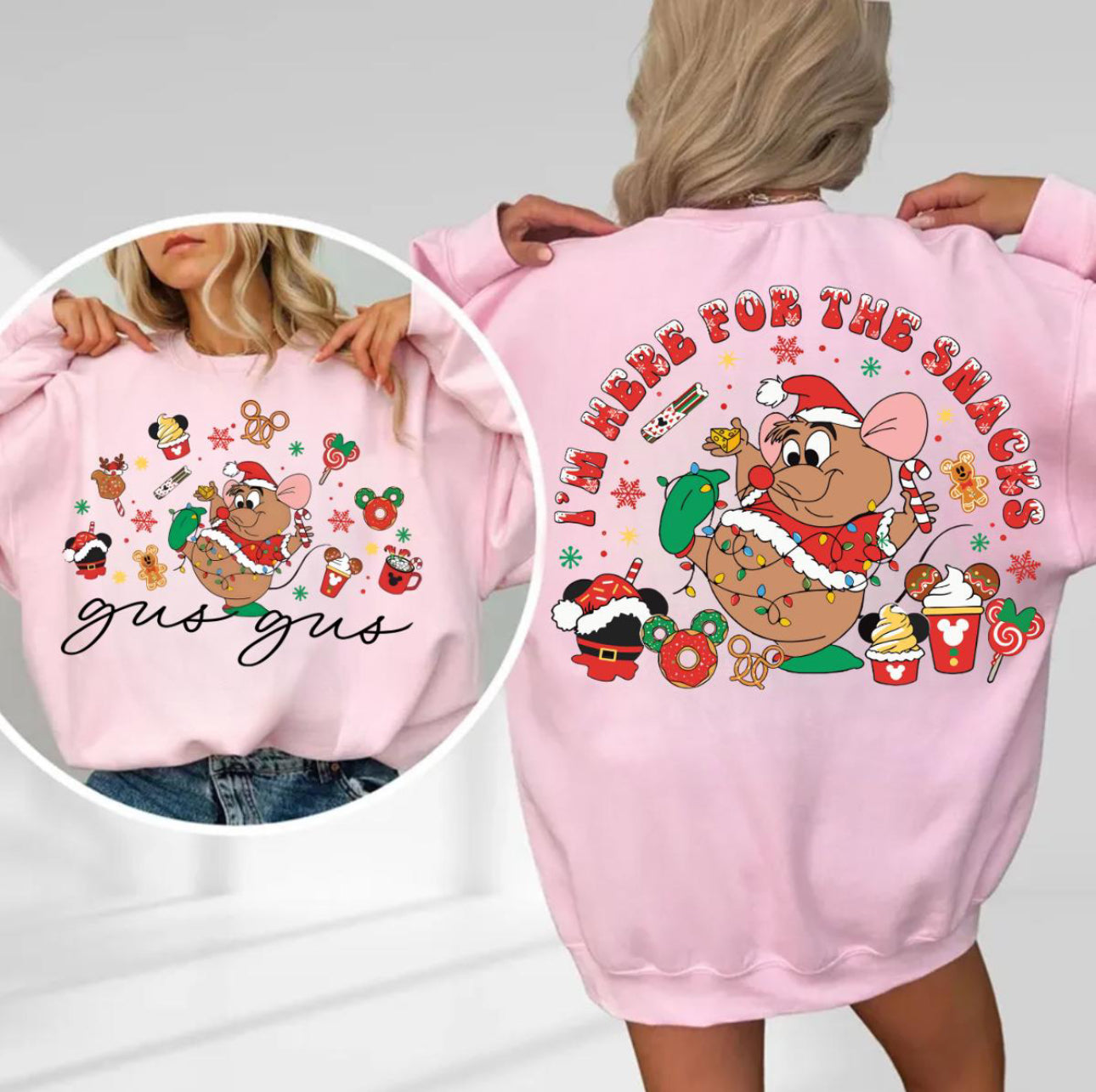 Gus Gus Christmas Sweatshirt Crewneck