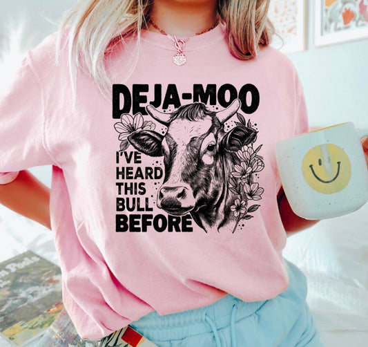 $12 Deja Moo Shirt