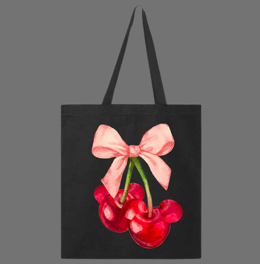 Cherry Mouse Tote Bag