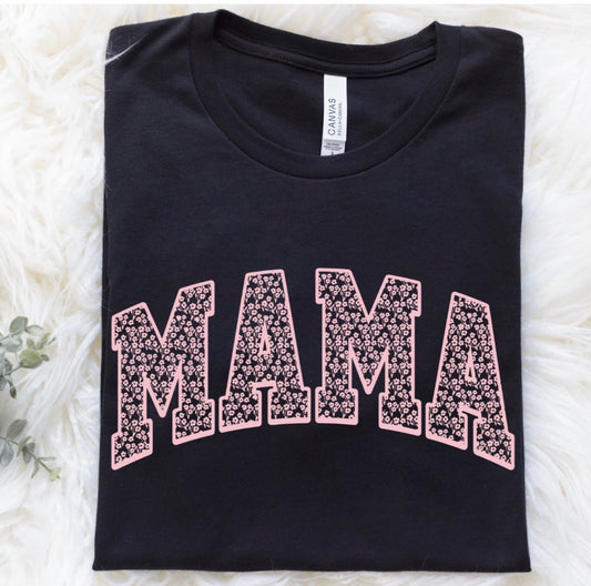 $12 pink floral mama Shirt