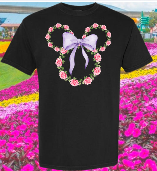 Rose Wreath Mouse Shirt