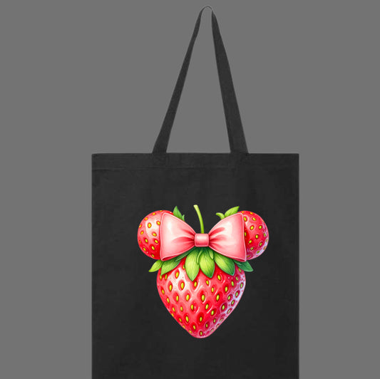 Strawberry Mouse Tote Bag