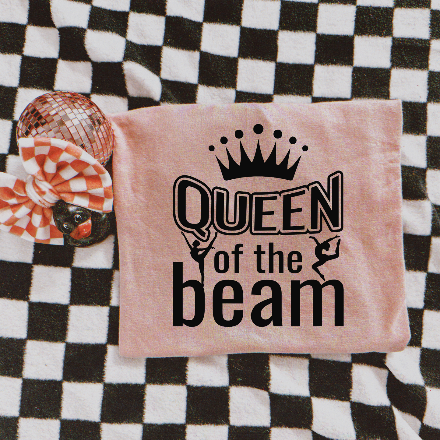 Queen of the Beam | Gymnastics Shirt for Girls