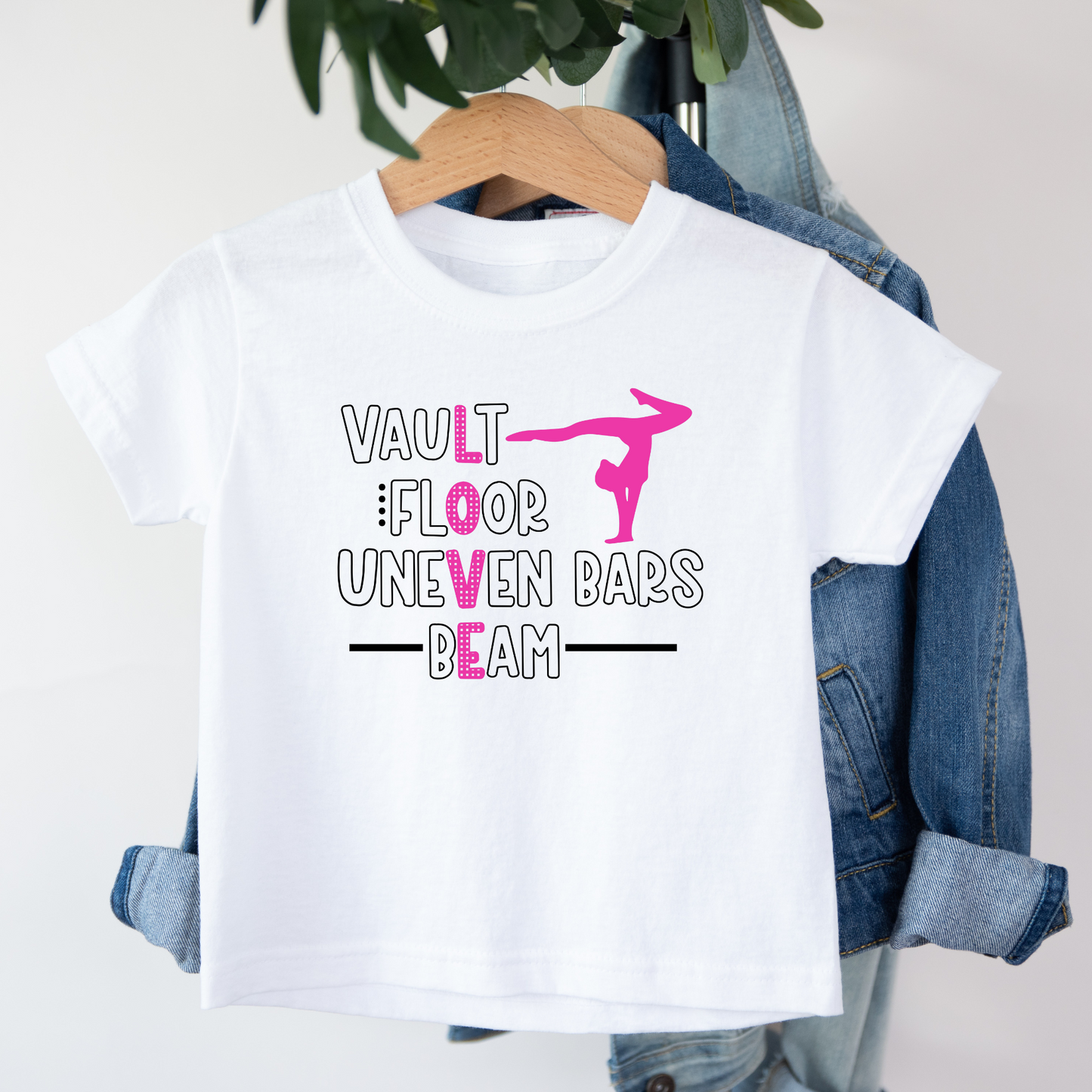 Gymnastics Love Shirt | Gymnastics Shirt for Girls