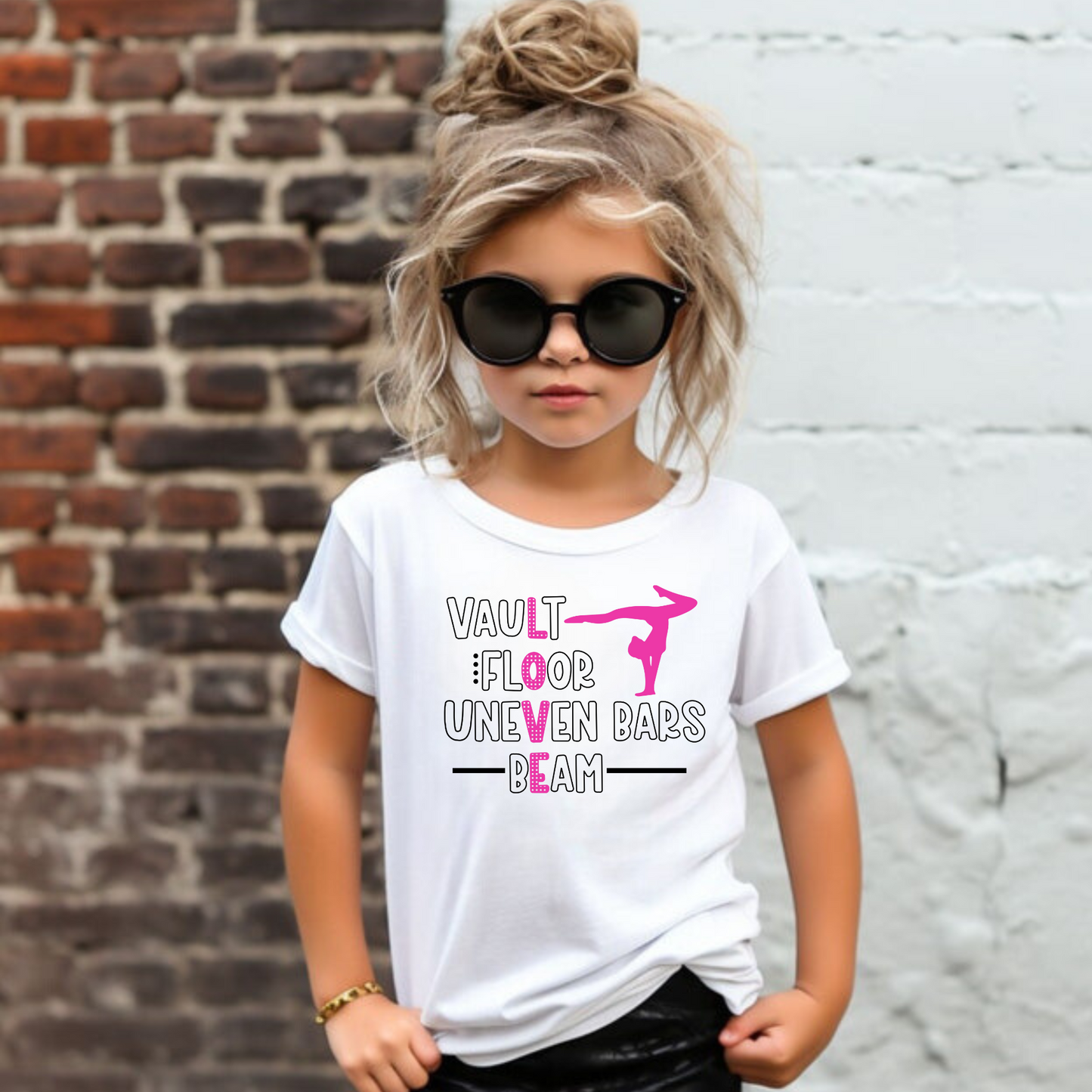 Gymnastics Love Shirt | Gymnastics Shirt for Girls