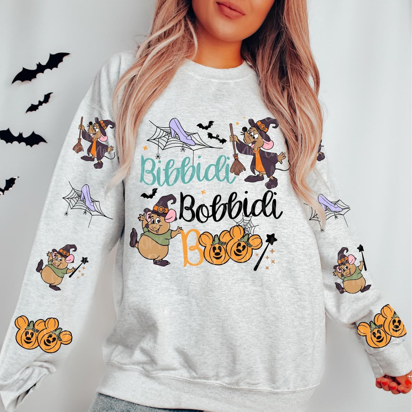 Boo Mouse Halloween Crewneck Sweatshirt