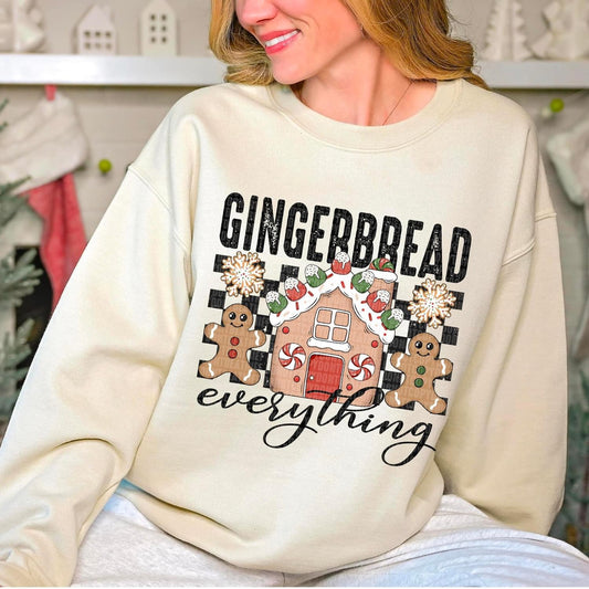 Gingerbread Everything Crewneck