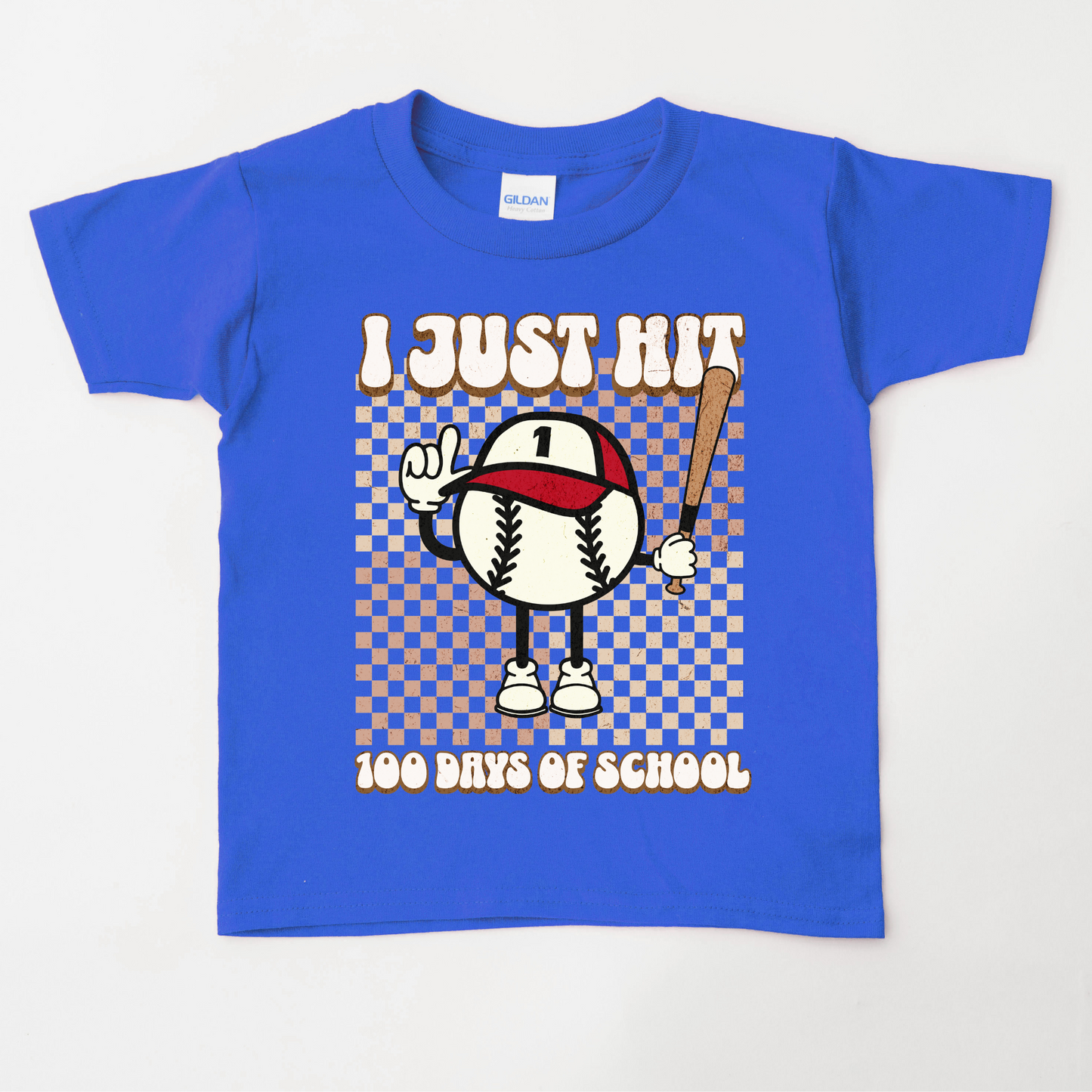 100 days of school baseball shirt