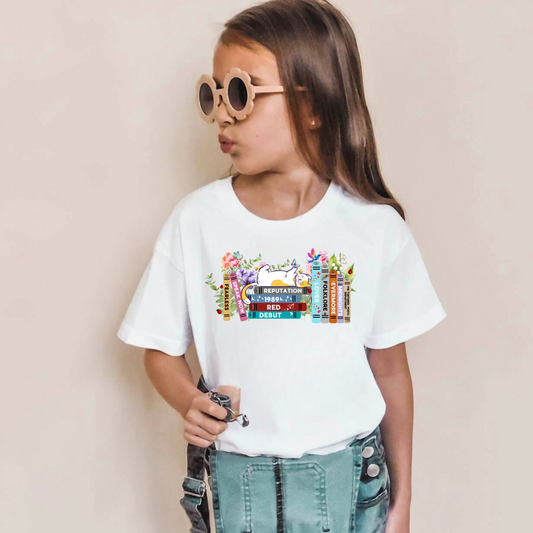 Albums as Books Shirt for Girls