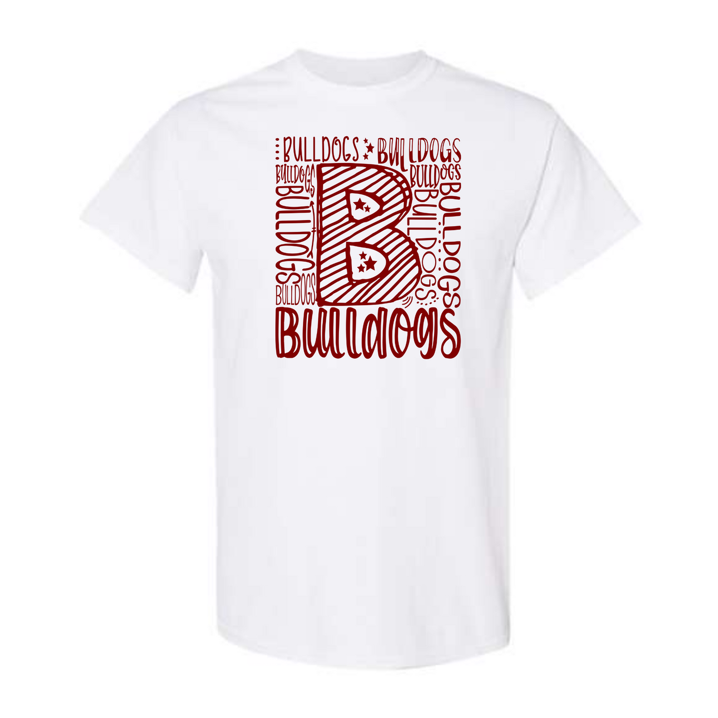 Bulldogs Typography Shirt