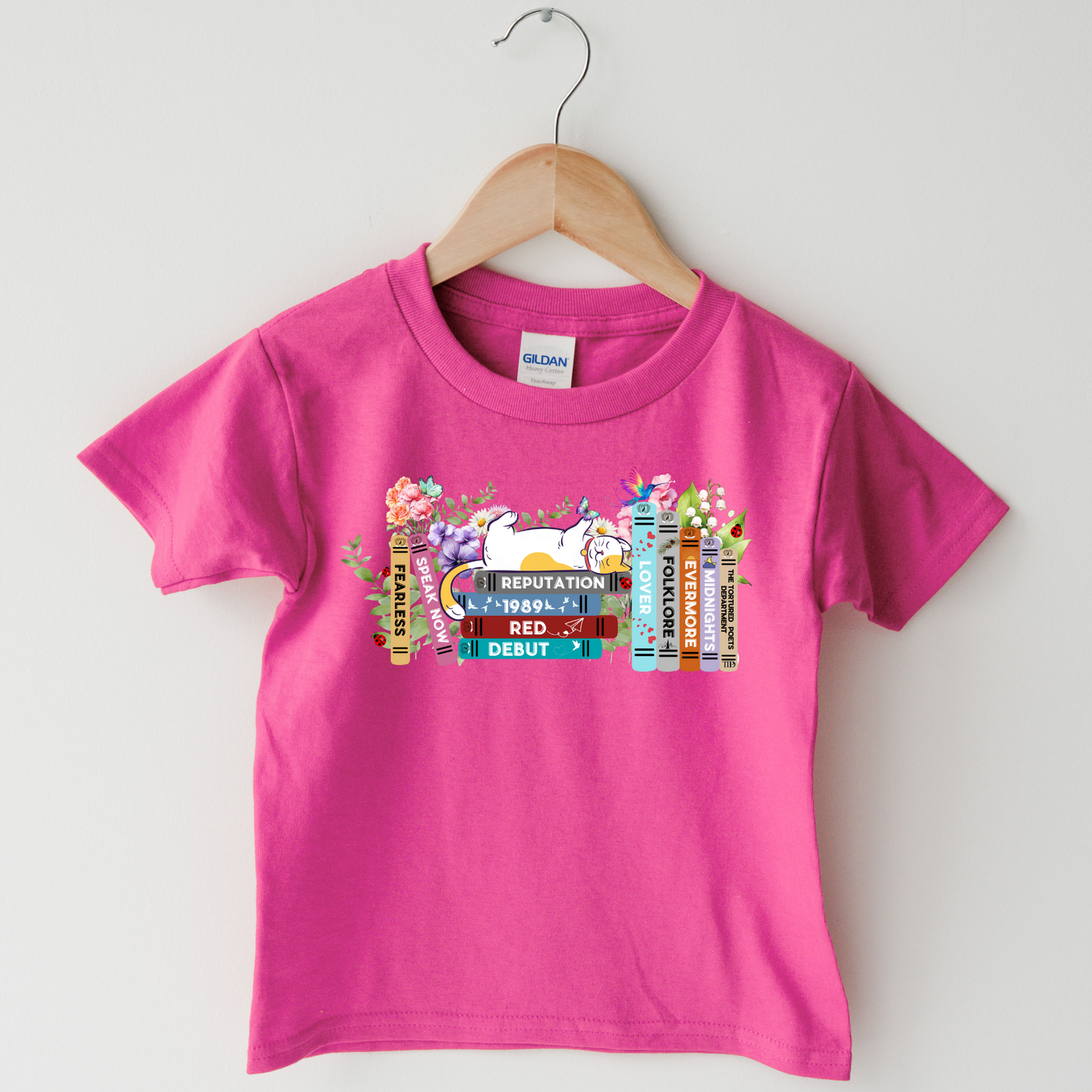 Albums as Books Shirt for Girls