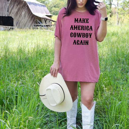 Make America Cowboy Again Shirt