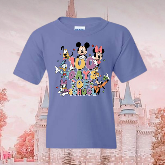 100 Days of School Shirt Mouse & Friends