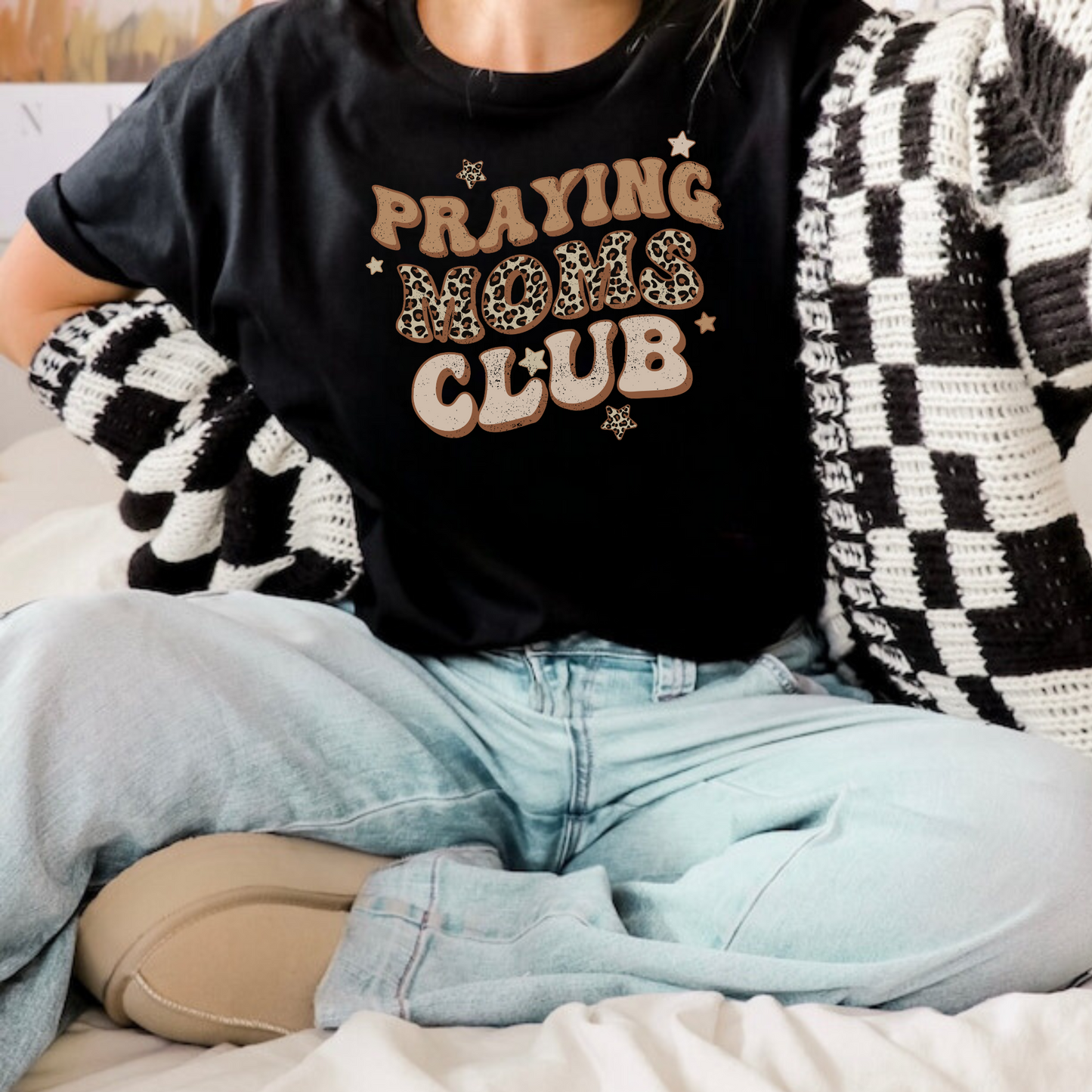 Praying Moms Club | Christian Shirt for Women