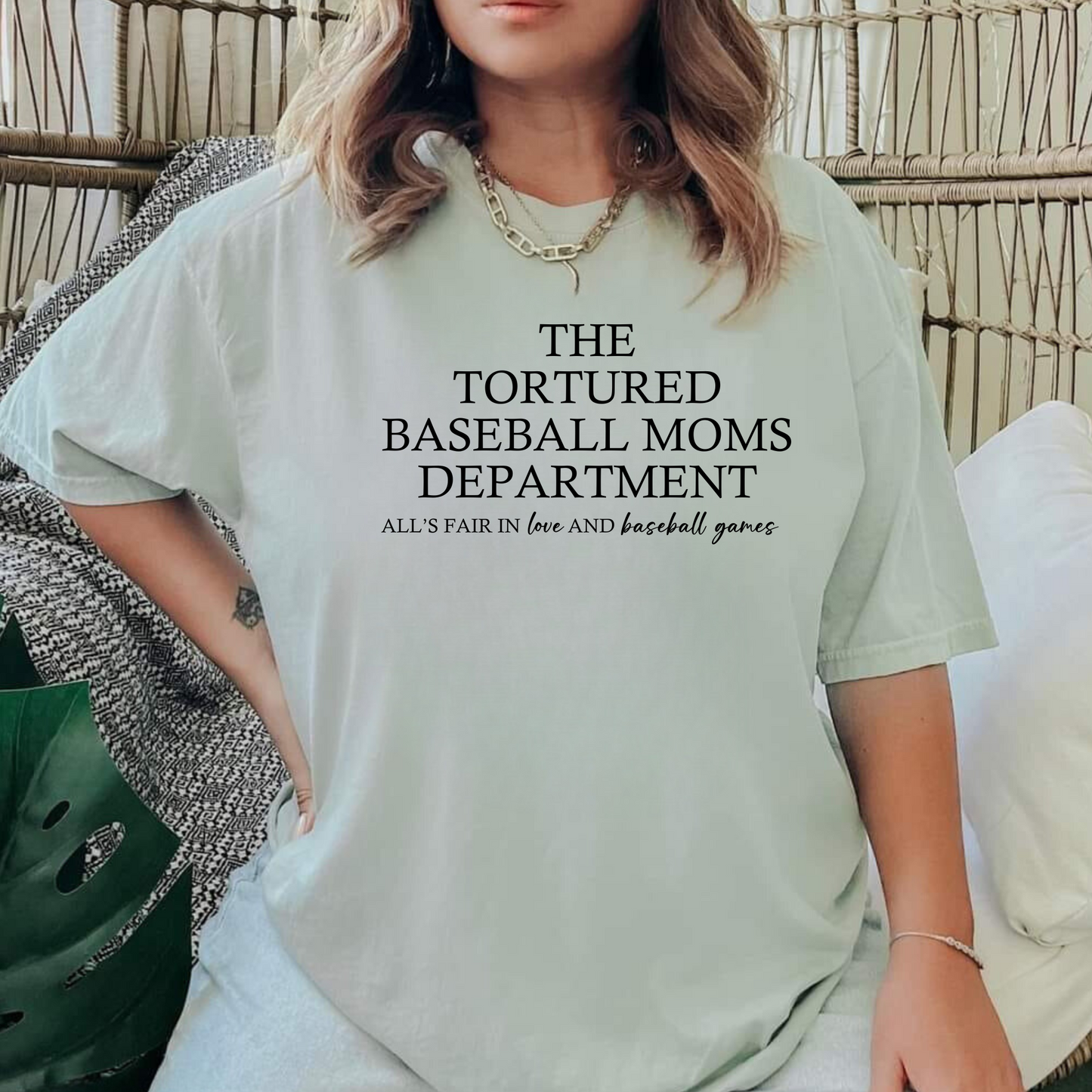 Tortured Baseball Mom Shirt