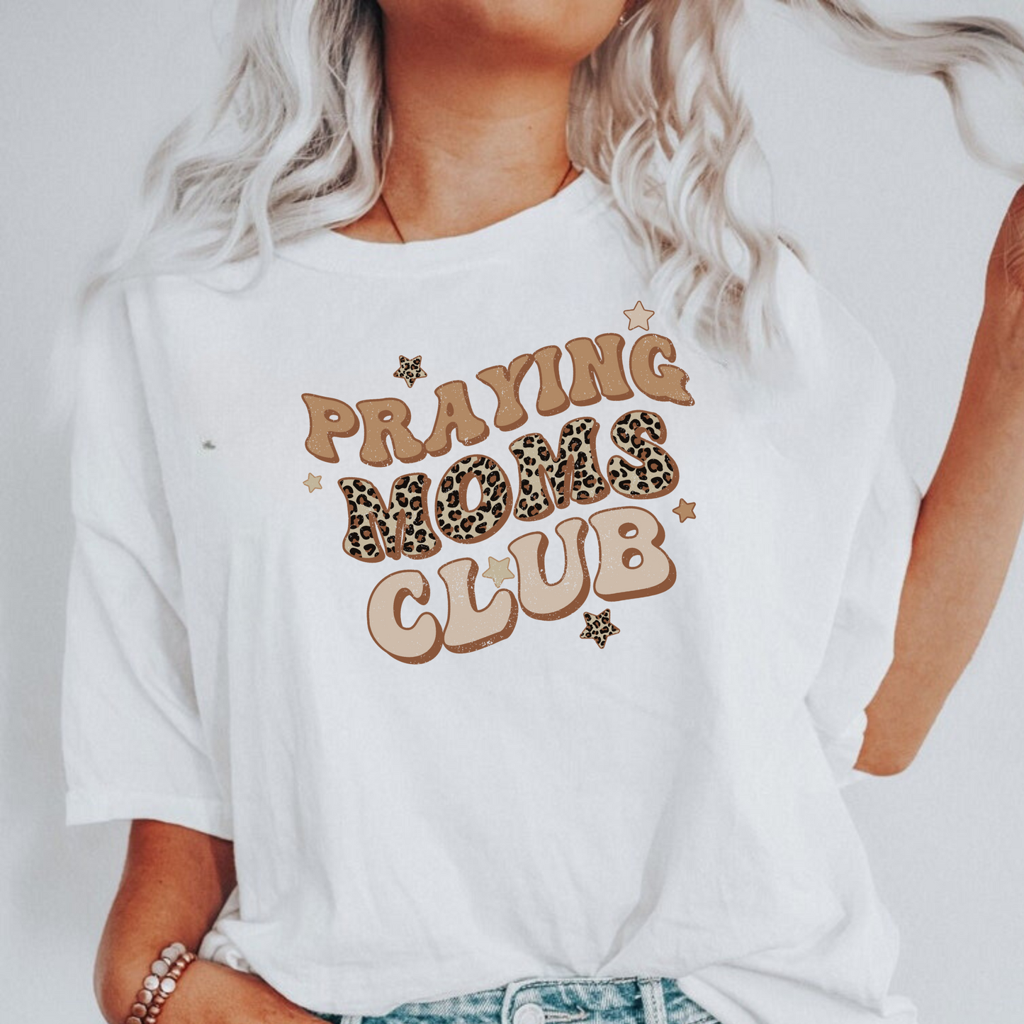 Praying Moms Club | Christian Shirt for Women