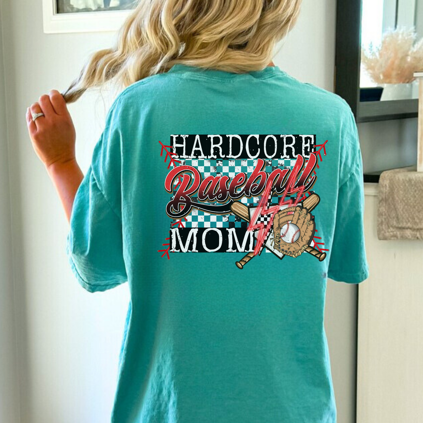 Hardcore Baseball Mom Shirt