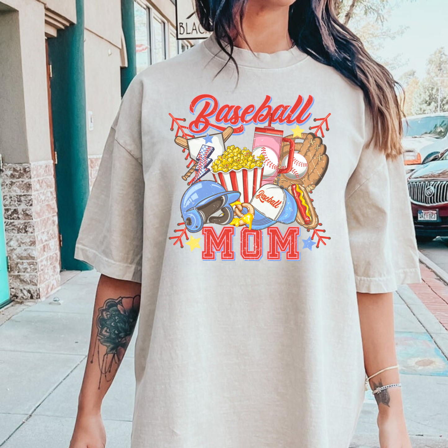 Vintage Baseball Mom Shirt