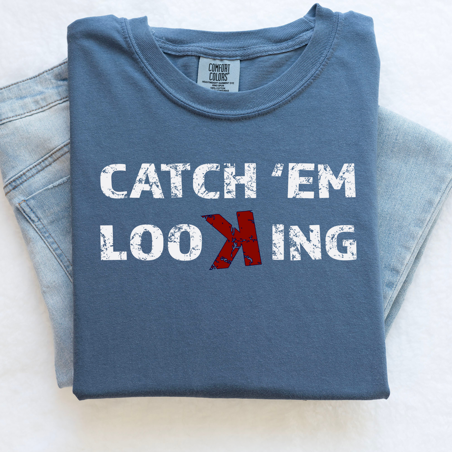 Catch 'Em Looking | Funny Baseball Shirt