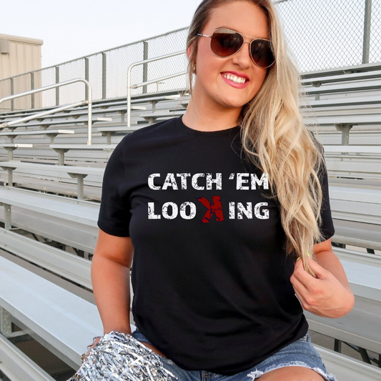 Catch 'Em Looking | Funny Baseball Shirt