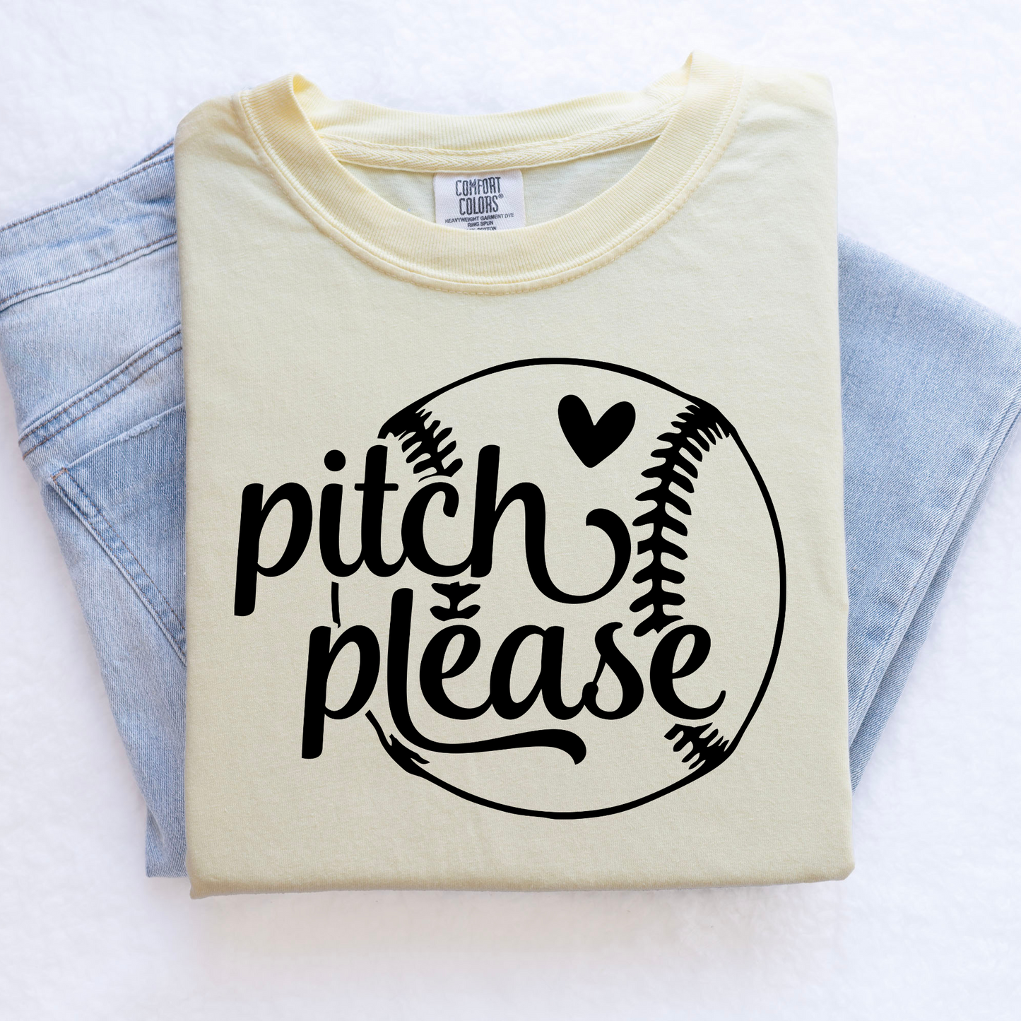 Pitch Please | Funny Baseball Shirt