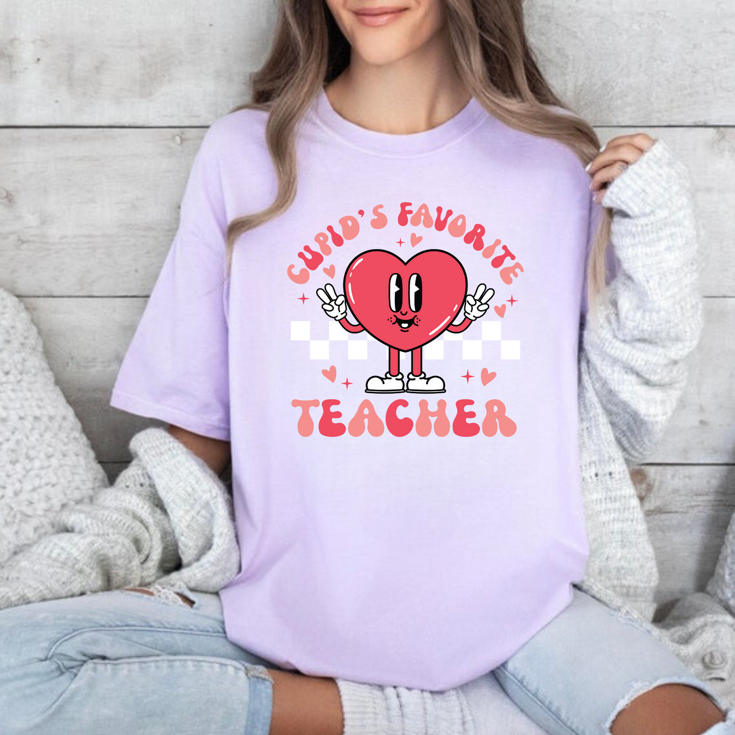 Cupid's Favorite Teacher Shirt