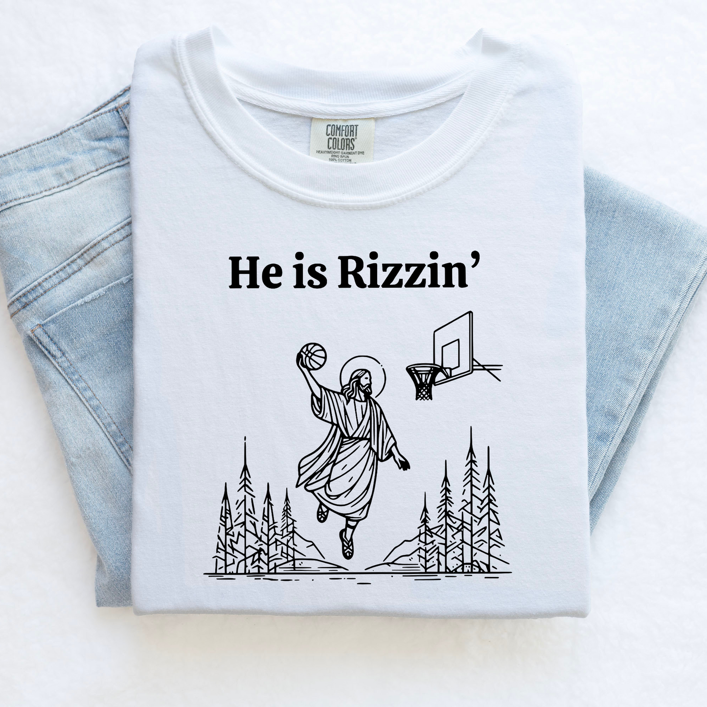 He Is Rizzin | Funny Easter Shirt