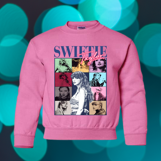 Swift1e Albums Collage Crewneck Sweatshirt for Girls