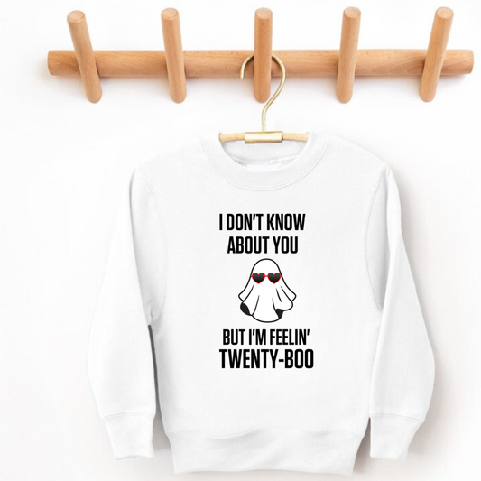 Twenty Boo Girls Crewneck Sweatshirt