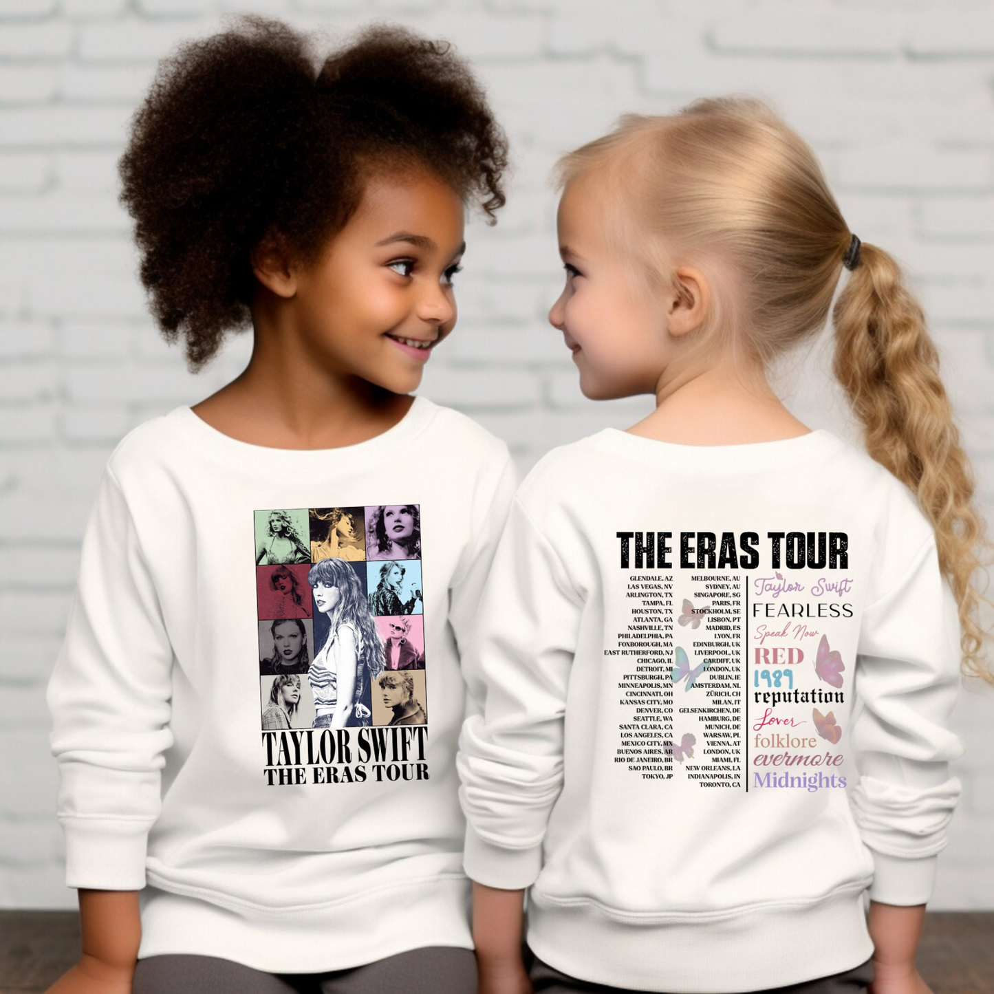 Concert Crewneck Sweatshirt for Kids