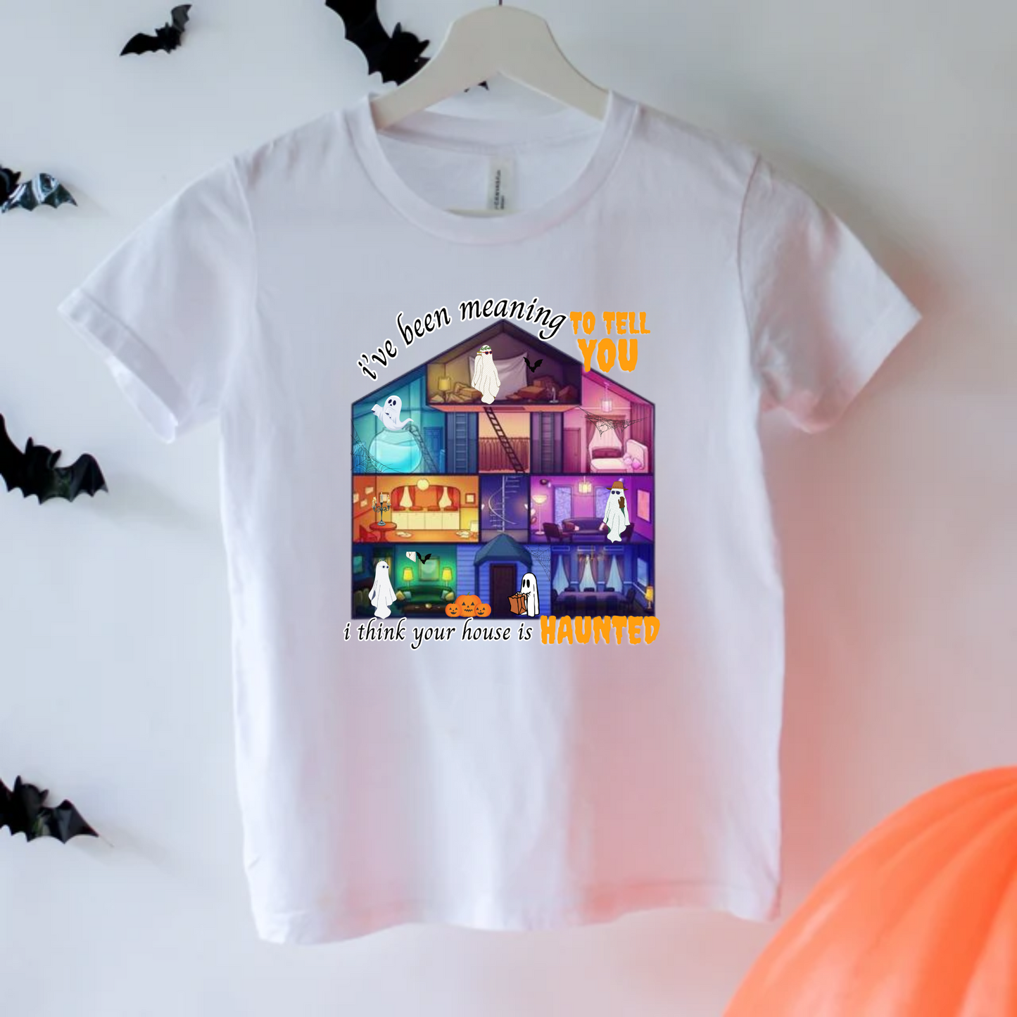 Haunted Lover House Halloween Kids Shirt