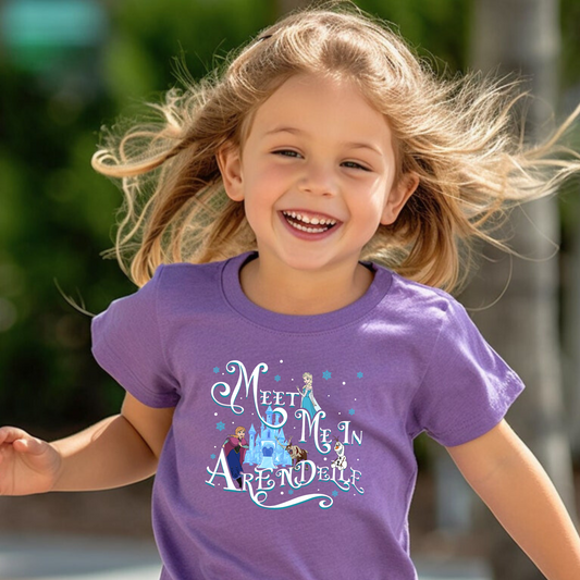 Meet Me in Arendelle Shirt for Girls