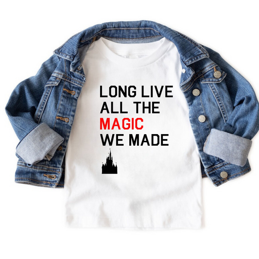 Magical Magic Castle Shirt for Girls