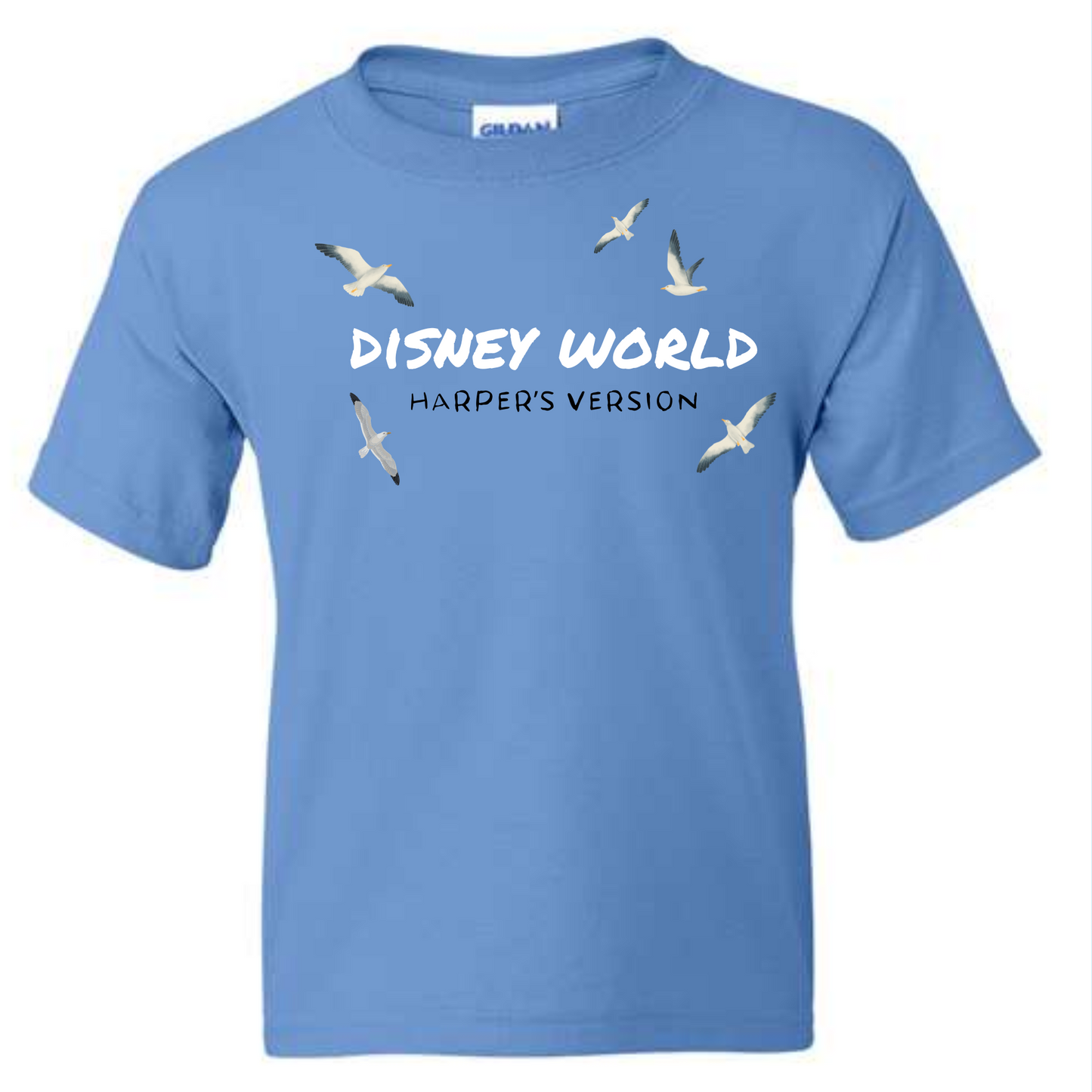 CUSTOM Magical Theme Park Version Shirt for Girls