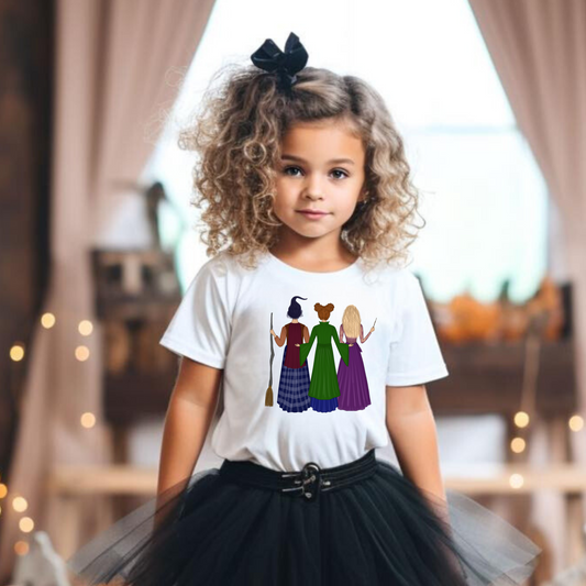 Sister Witch Shirt | Girls Halloween Shirt