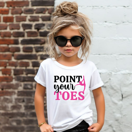 Point Your Toes Gymnastics Shirt