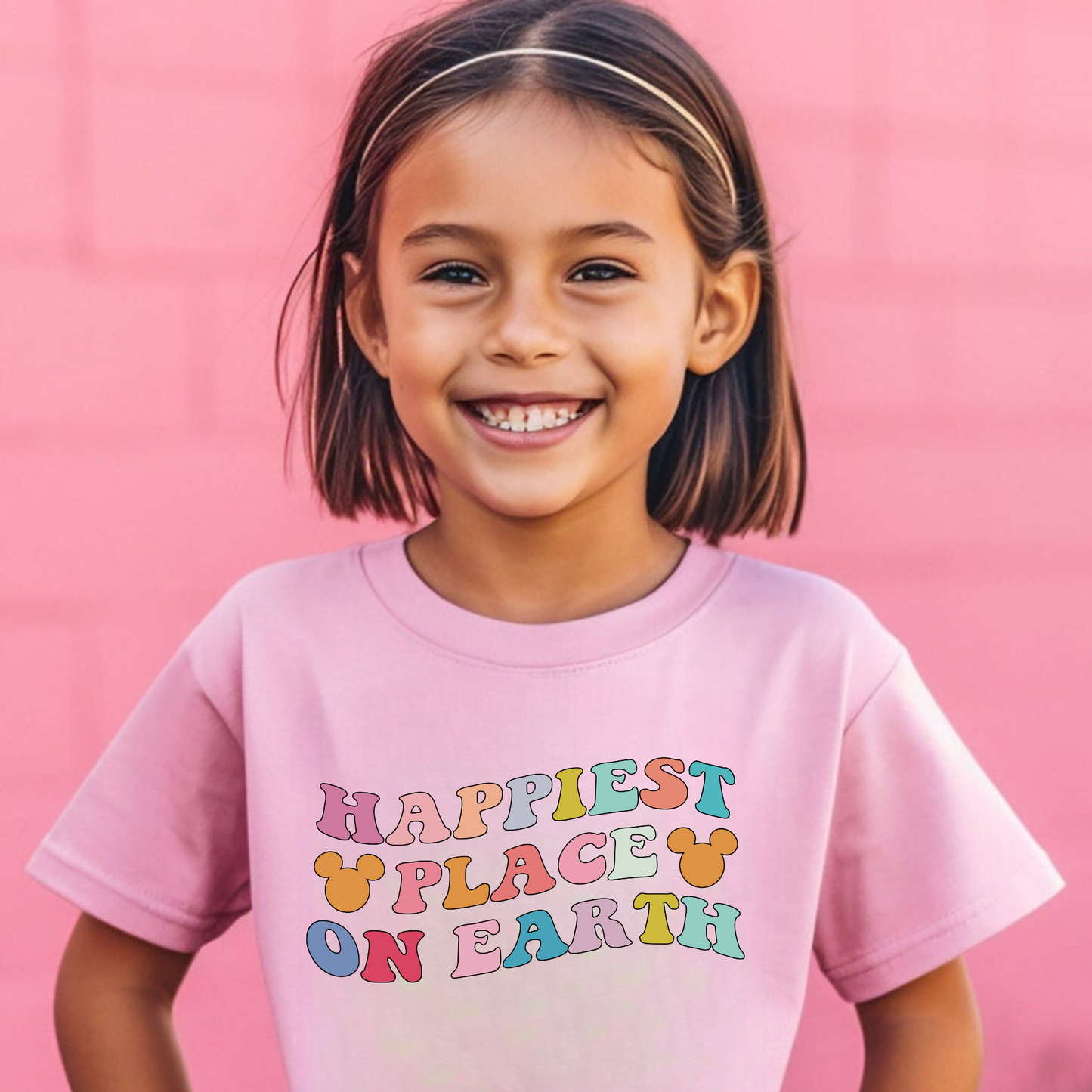 Happiest Place On Earth Shirt for Kids