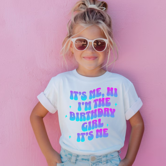 Birthday Girl Era Shirt for Kids